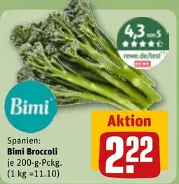 REWE Spanien: Bimi Broccoli tilbud