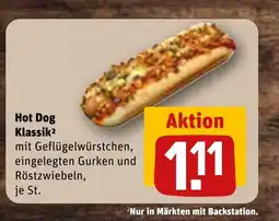 REWE Hot Dog Klassik tilbud