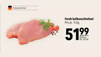 Citti Fersk kalkunschnitzel tilbud