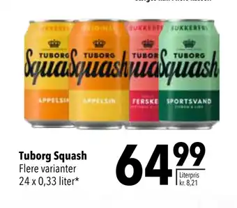 Citti Tuborg Squash tilbud