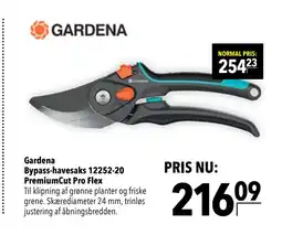 Citti Gardena Bypass-havesaks 12252-20 PremiumCut Pro Flex tilbud