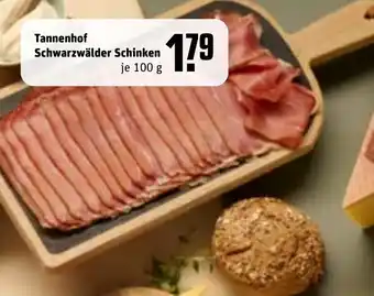 REWE Tannenhof Schwarzwälder Schinken tilbud