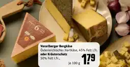 REWE Vorarlberger Bergkäse tilbud