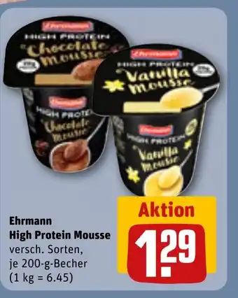 REWE Ehrmann High Protein Mousse tilbud