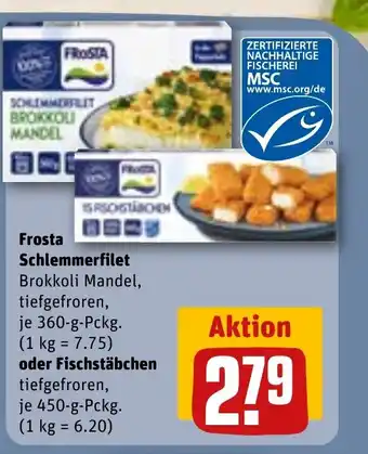 REWE Frosta Schlemmerfilet tilbud