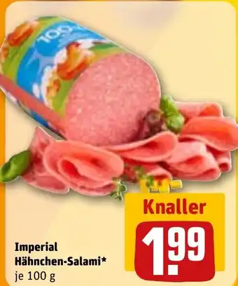 REWE Imperial Hähnchen-Salami* je tilbud