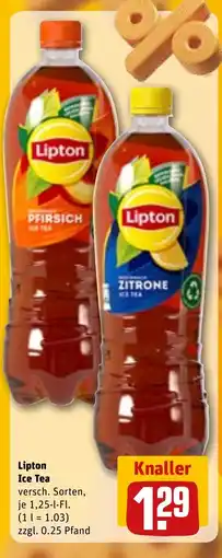 REWE Lipton Ice Tea versch. Sorten, tilbud