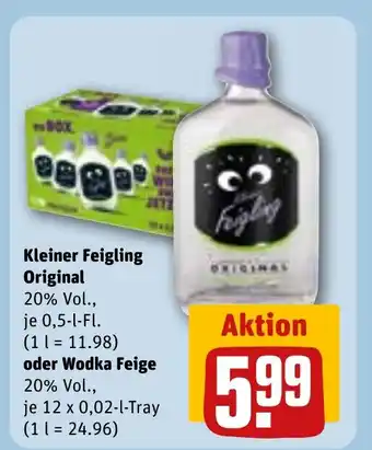 REWE Kleiner Feigling Original tilbud