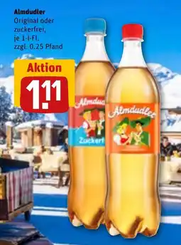 REWE Almdudler tilbud