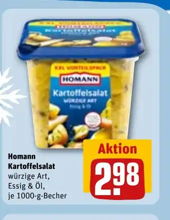 REWE HOMANN Kartoffelsalat tilbud