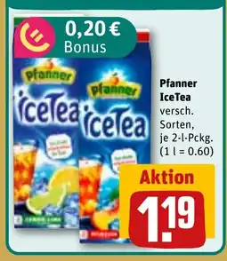 REWE Pfanner IceTea tilbud