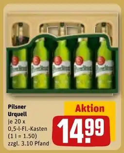 REWE Pilsner Urquell je tilbud