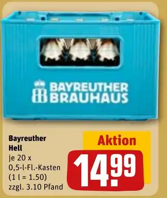 REWE Bayreuther Hell tilbud