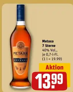 REWE Metaxa 7 Sterne tilbud