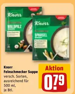 REWE Knorr Feinschmecker Suppe tilbud