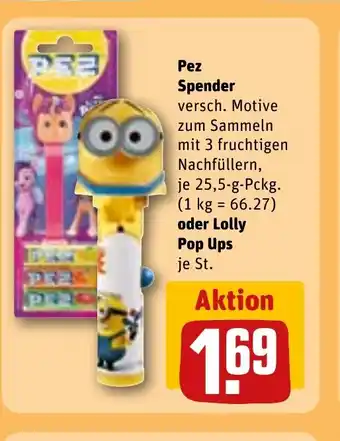 REWE Pez Spender tilbud