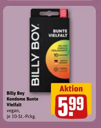 REWE Billy Boy Kondome Bunte Vielfalt tilbud