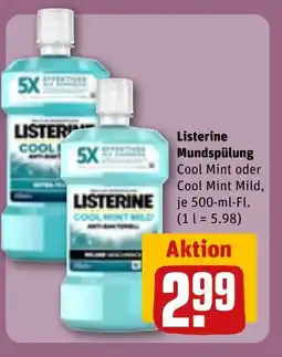 REWE Listerine Mundspülung tilbud