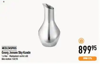 Imerco MEDLEMSPRIS Georg Jensen Sky Kande tilbud