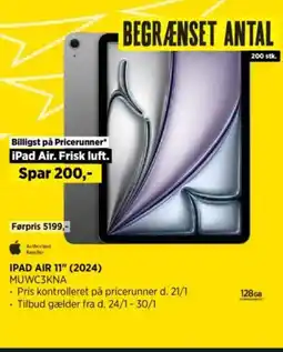 Power Ipad air 11" (2024) tilbud