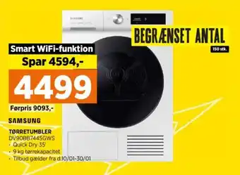 Power Samsung tørretumbler tilbud