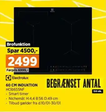 Power Induktion hob655nf tilbud