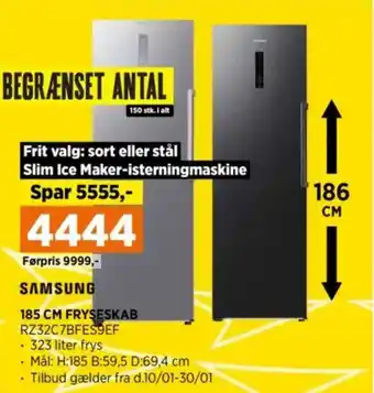 Power Samsung fryseskab tilbud