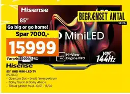 Power Hisense 85 tilbud