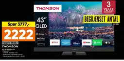 Power Thomson 43" 4K GOOGLE TV tilbud