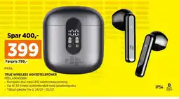 Power True wireless hovedtelefoner feelair400bk tilbud