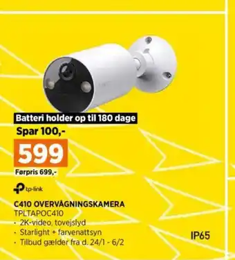 Power C410 overvågningskamera tilbud