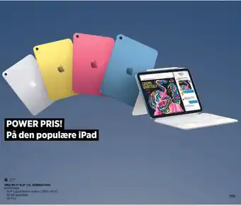 Power Ipad wi-fi 10,9" (10. generation) tilbud