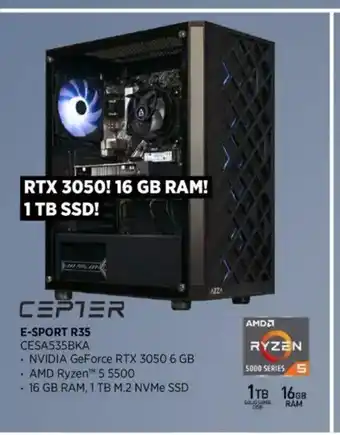 Power E-sport r35 cesa535bka tilbud