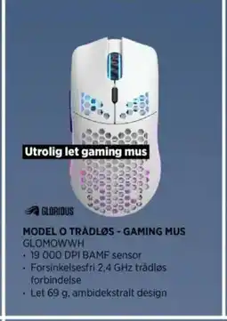 Power Model o trådløs-gaming mus glomowwh tilbud