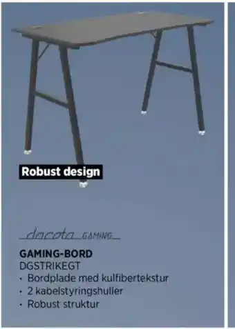 Power Gaming-bord dgstrikegt tilbud