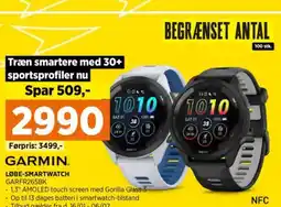 Power Garmin. løbe-smartwatch GARFR265BK tilbud