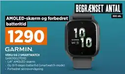 Power Garmin. venu sq 2 smartwatch tilbud