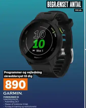 Power Garmin. forerunner 55 gar0100256210 tilbud