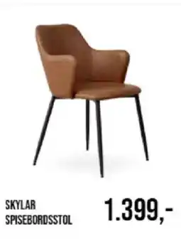 Ilva Skylar spisebordsstol tilbud