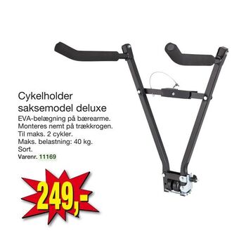 Harald Nyborg Cykelholder saksemodel deluxe tilbud
