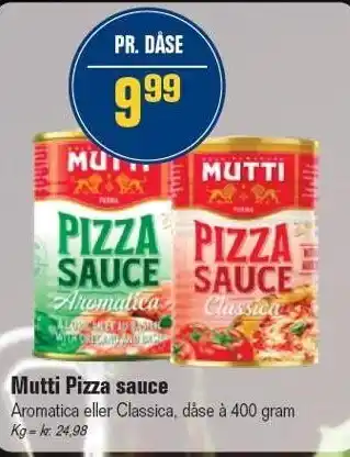 Otto Duborg Mutti Pizza sauce tilbud