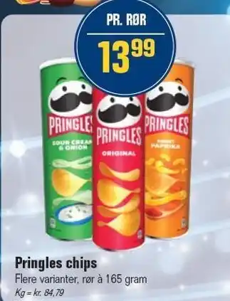 Otto Duborg Pringles chips tilbud