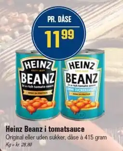 Otto Duborg Heinz Beanz i tomatsauce tilbud