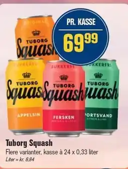 Otto Duborg Tuborg Squash tilbud