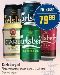 Otto Duborg Carlsberg øl tilbud