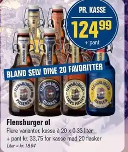 Otto Duborg Flensburger øl tilbud