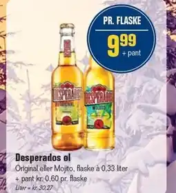 Otto Duborg Desperados øl tilbud