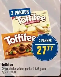 Otto Duborg Toffifee - 2 pakker tilbud