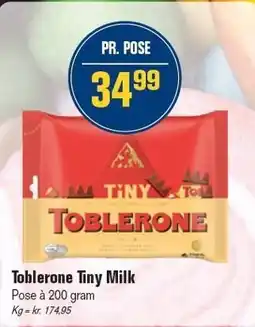 Otto Duborg Toblerone Tiny Milk tilbud