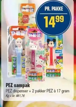 Otto Duborg PEZ sampak tilbud